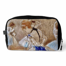 Dega's danseres met blauwe lint