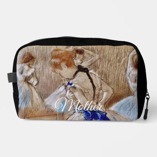 Dega's danseres met blauwe lint toilettasje (Voorkant)