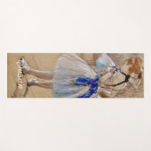 Dega's danseres met blauwe lint yogamat (Voorkant (horizontaal))