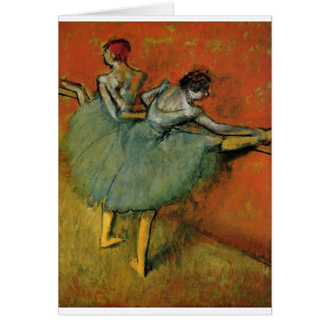 Degas, dansers aan de Barre (Voorkant)