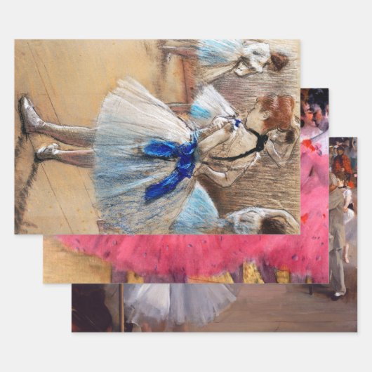 Degas, dansers (Ballerina) Inpakpapier Vel (Set)