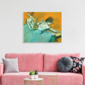 Degas Dansers bij het Bar Ballet Canvas Afdruk (Insitu (Woonkamer))
