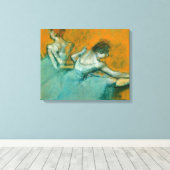 Degas Dansers bij het Bar Ballet Canvas Afdruk (Insitu (Houten vloer))