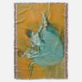 Degas Dansers bij het Bar Ballet Deken (Voorkant Verticaal)