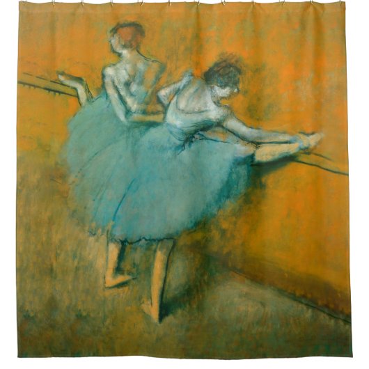 Degas Dansers bij het Bar Ballet Douchegordijn (Voorkant)
