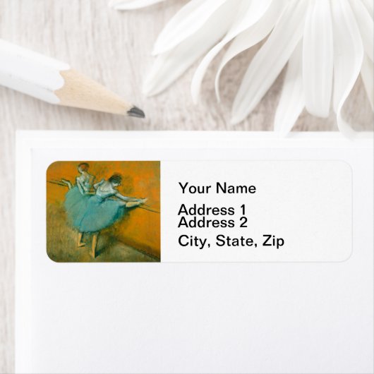 Degas Dansers bij het Bar Ballet Etiket (Insitu)