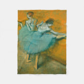 Degas Dansers bij het Bar Ballet Fleece Deken (Voorkant)