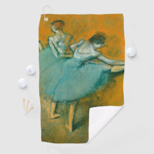 Degas Dansers bij het Bar Ballet Golfhanddoek