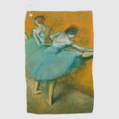 Degas Dansers bij het Bar Ballet Golfhanddoek (Voorkant)