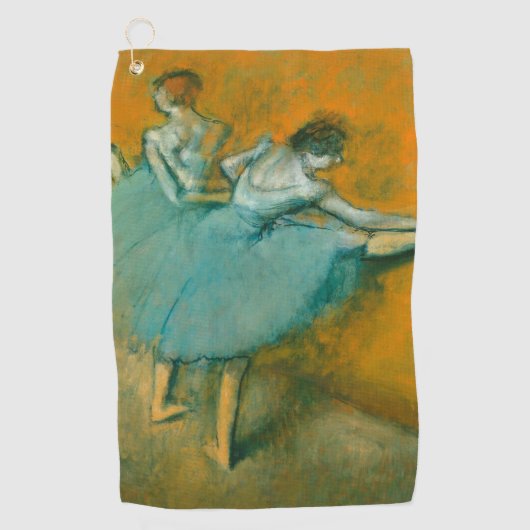 Degas Dansers bij het Bar Ballet Golfhanddoek (Voorkant)