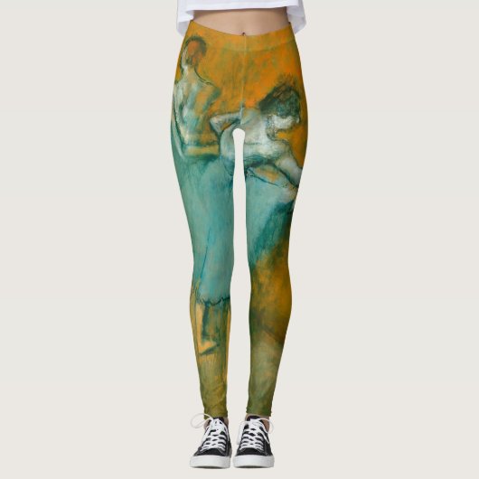 Degas Dansers bij het Bar Ballet Leggings (Voorkant)