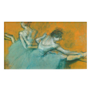 Degas Dansers bij het Bar Ballet Naambadge