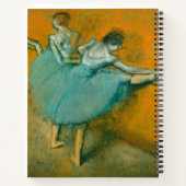 Degas Dansers bij het Bar Ballet Notitieboek (Achterkant)