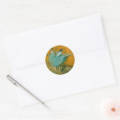 Degas Dansers bij het Bar Ballet Ronde Sticker (Envelop)