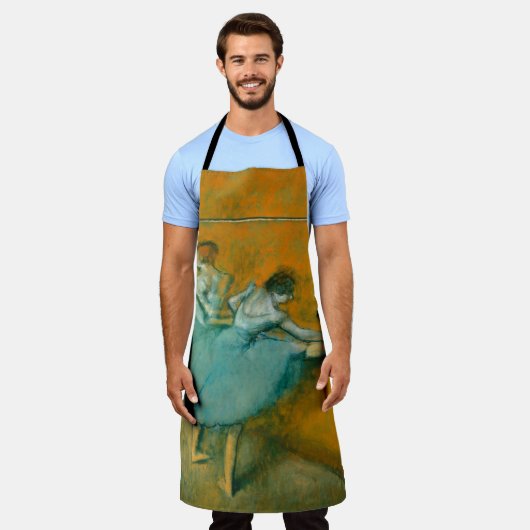 Degas Dansers bij het Bar Ballet Schort (Gedragen)