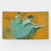 Degas Dansers bij het Bar Ballet Spandoek (Horizontaal)