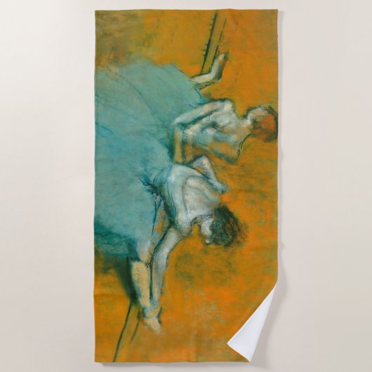 Degas Dansers bij het Bar Ballet Strandlaken (Voorkant)