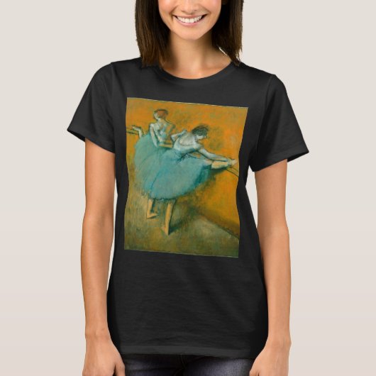 Degas Dansers bij het Bar Ballet T-shirt (Voorkant)