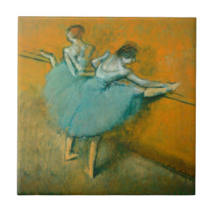 Degas Dansers bij het Bar Ballet Tegeltje