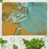 Degas Dansers bij het Bar Ballet Theedoek (Gevouwen)