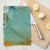 Degas Dansers bij het Bar Ballet Theedoek (Quarter Fold)