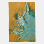 Degas Dansers bij het Bar Ballet Theedoek (Verticaal)