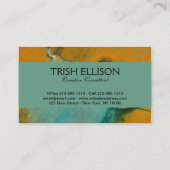 Degas Dansers bij het Bar Ballet Visitekaartje (Achterkant)