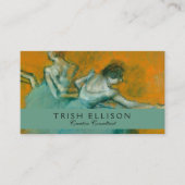 Degas Dansers bij het Bar Ballet Visitekaartje (Voorkant)