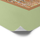 Degas - Dansers Roze en Groen Poster (Hoek)