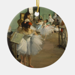 Degas Dansklas Balletdansers Ballerina Kunst Keramisch Ornament