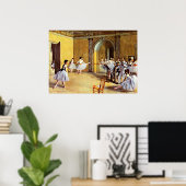 Degas - dansklasse poster (Thuiskantoor)