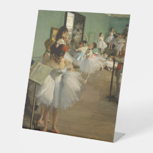 Degas Dansles Balletdansers Ballerina Kunst Reclamebord Met Voetstuk