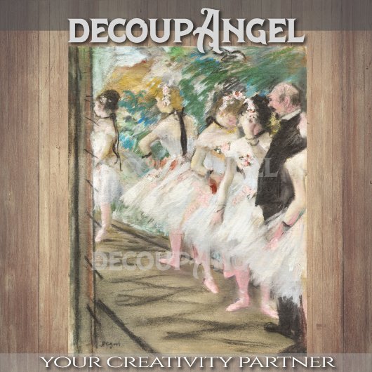 Degas - De balletdecoupage Tissuepapier