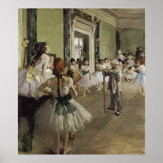 Degas - De balletklas Poster (Voorkant)