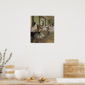 Degas - De balletklas Poster (Keuken)
