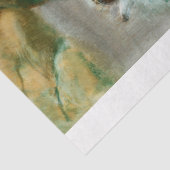 Degas - De danser in de groene decoupage Tissuepapier (Detail)