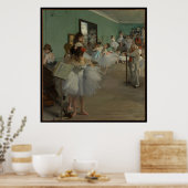 Degas' De dansklasse Poster (Keuken)