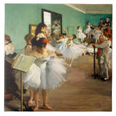 Degas de dansklasse tegeltje (Voorkant)