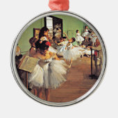 Degas - De dansles Metalen Ornament (Voorkant)