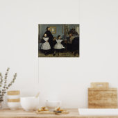 Degas - De familie Bellelli Poster (Keuken)