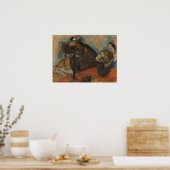 Degas - De Hoedenmaakster Poster (Keuken)