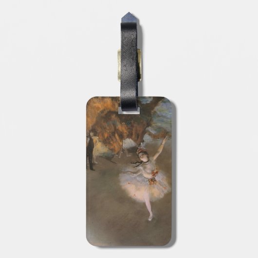 Degas De Star Dancer in het werkgebied Bagagelabel (Achterkant verticaal)