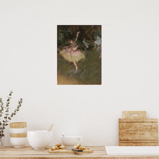 Degas - De ster Poster (Keuken)