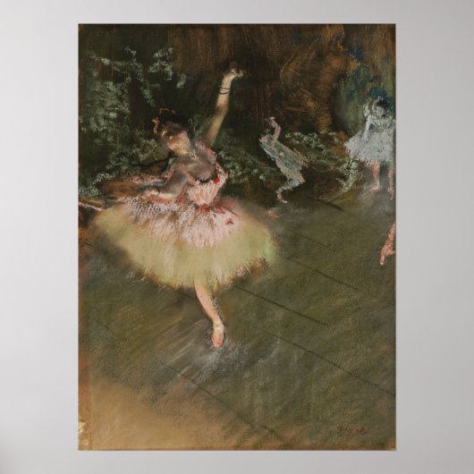Degas - De ster Poster (Voorkant)