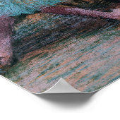 Degas - Drie dansers (Blue Tutus Red Bodices) Poster (Hoek)