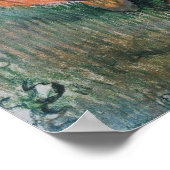 Degas - Drie Russische dansers Poster (Hoek)