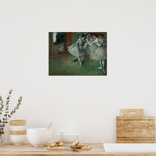 Degas - een groep dansers poster (Keuken)