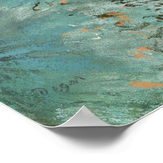 Degas - Green Dancer Poster (Hoek)