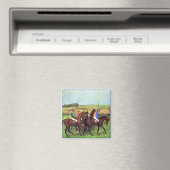 Degas' Horses Magneet (Insitu (Vaatwasser))