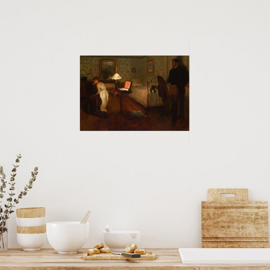 Degas - Interieur Poster (Keuken)